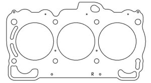 Subaru EZ30 Head Gasket - Right - Cometic Gasket - MLS, 90mm Bore, 0.051 inch Thickness - `02-`05